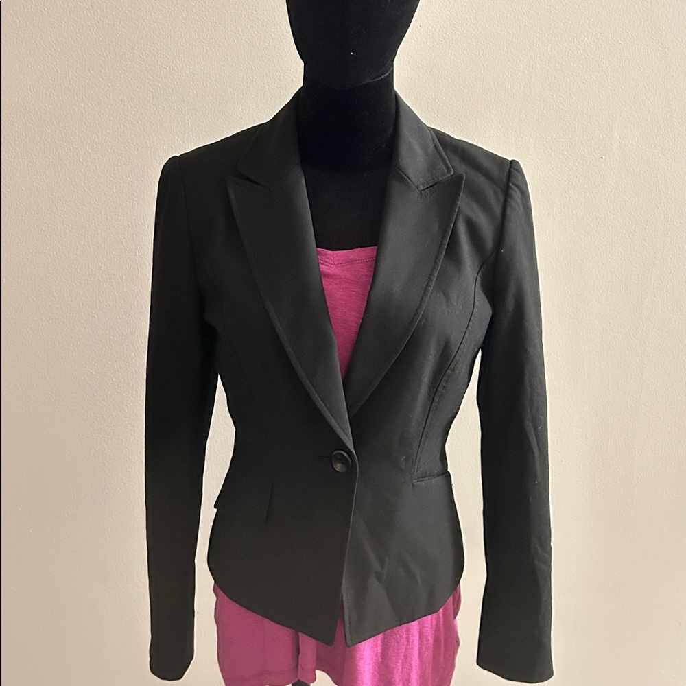 Tahari Black Blazer